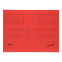 90316 Hängmapp Bantex Flex A4 Röd