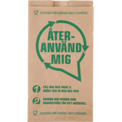 785411 Frukt- & Matavfallspåse 10L 200/150x365mm