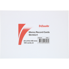 28903 Skrivkort Linjerat A5L 100/If