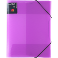 514319 Mapp Docusmart A4 Plast 3-Klaff Lila