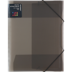 514321 Mapp Docusmart A4 Plast 3-Klaff Grå