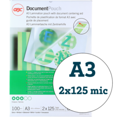 IB581038 Lamineringsficka A3 GBC 125Mic