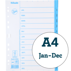 7420014 Pärmregister A4 Jan-Dec Esselte