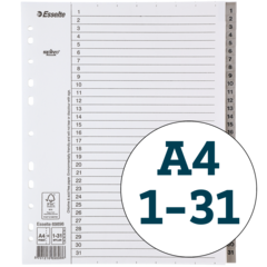 69408 Pärmregister Quick Plus 1-31