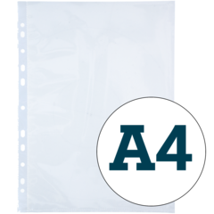 56066 Plastficka A4 Klar 0,06mm