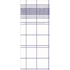 88495 Bestickficka Vit/Blå 40x40cm