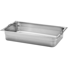 PAT332 Kantin GN Patina 100mm Perforerad rostfri