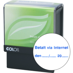 SG1212 Stämpel "Betalad via Internet"