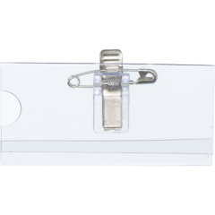 6150PF Namnbricka M Nål, Klämm 75x40m