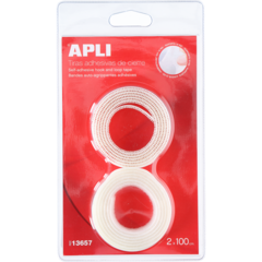 260090 Kardborretejp Vit 20mm