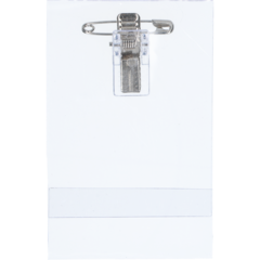 6650PF Namnbricka Med Nål 57x92mm