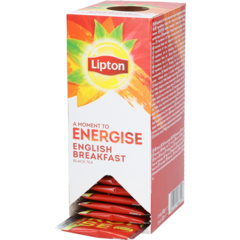 15898501 Lipton Energise English Breakfast Tea 25-Pack