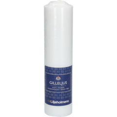 7310181617700 Blockljus Gilleljus Liljeholmens 100% Stearin Vit 31,5h 20cm