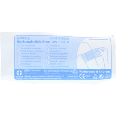 FP3159 Första AlphraMedic Hjälpen Gasbinda 8x10cm