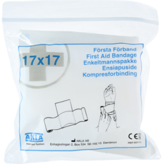 92111 Första förband Akla 17x17cm