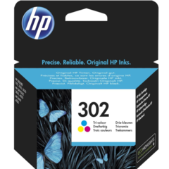 F6U65AE HP 302 Tricolor Inkjet Cartridge