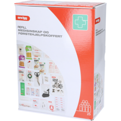124505 Refill till Första Hjälpen skåp Snögg