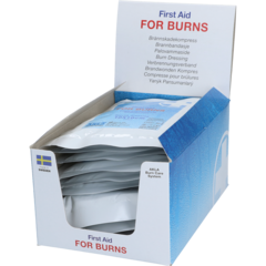 94393 Kompress Akla For Burns 10x10cm Butiksförpackning