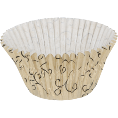 604019 Muffinform Romantic Guld/sort 62x52mm