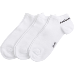 BG20020502 Ankelsockor Björn Borg Essential Steps Vit 3-pack
