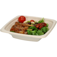 226631 Square Bagasse Bowl 500ml