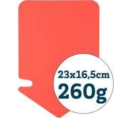 8004040 NUOLIKART. KESKI PUNA 23X16,5