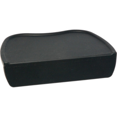 1222074 Tampermatta Med kant Espresso Gear Silikon Svart