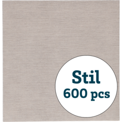 11001 Servett Stil Silvergrå 40x40cm