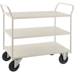 KM4127 Kongamek Hyllvagn 3 Plan Vit