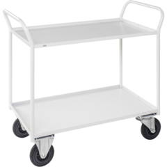 KM4133 Kongamek Hyllvagn 2 Plan Vit