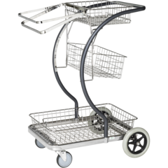 KM96601 Kongamek Städvagn Grå