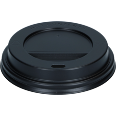 881890BL Lid for Paper Cup 30-48cl Plastic Black