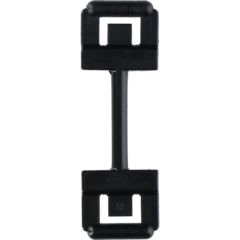 18962 Pelare 50mm Svart*