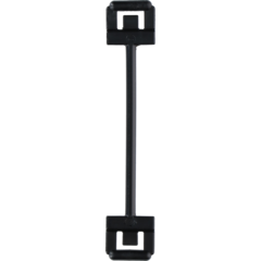 18963 Pelare 100mm Svart*