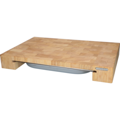 CO4027 Skärbräda Continenta med Låda 48x32x6cm