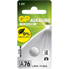 102002 Knappbatteri GP LR44 1,5V