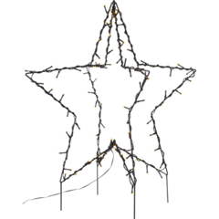 80753 OUTDOOR DECO STAR FOLDY