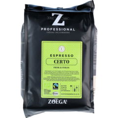 12391123 Kaffe Zoegas Professional Espresso Certo Hela bönor 500g