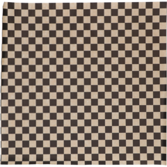 203030 Checkered Wrapping Paper 30x30cm Black/Brown