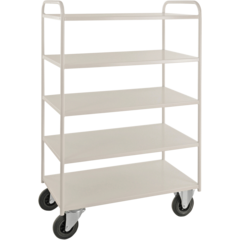 KM159 Hyllvagn 5 Plan Hög Helsvetsad