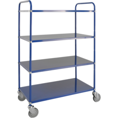 KM1471 Lätt Hyllvagn Hög 4 Plan Obrom