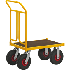 KM1071 Plattformsvagn S.144 Obromsad