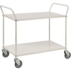 KM1611 Lätt Hyllvagn 2 Plan Obromsad