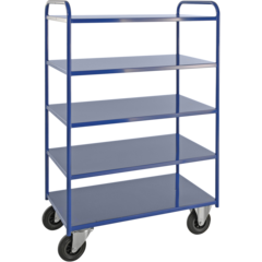 KM168 Hyllvagn 5 Plan Helsvetsad