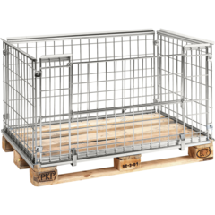 KM5 Pallram med öppning långsida