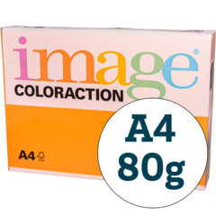608027 Papper Image Coloraction A4 80g Apelsin Gul