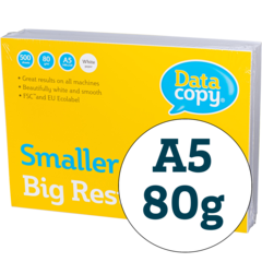 833503 Kopieringspapper Data Copy A5 80g ohålat