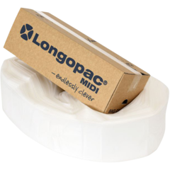 1005000 Säckkassett Longopac Midi Transparent 85m