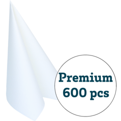 1204730 Servett Premium Vit 40x40cm