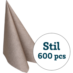 11005 Servett Stil Kakao 40x40cm